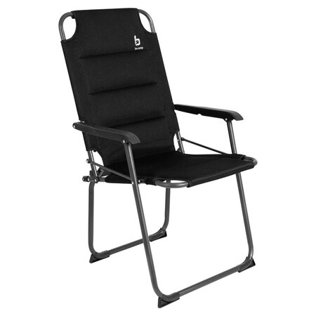 Bo-Camp Chaise de camping Copa Rio Comfort XXL Air Noir