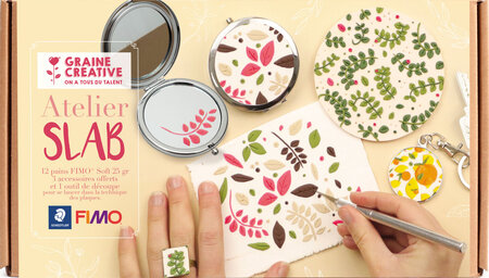 Kit fimo technique slab