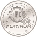 Pièce de monnaie suisse 25 Francs Platine 2022 – Platine BE