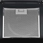 vidaXL Hotte murale acier inoxydable 756 m³/h 90 cm Noir