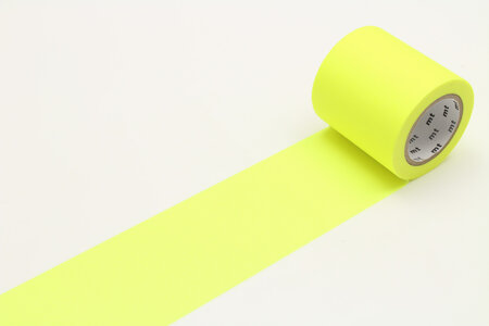 Masking Tape MT Casa Uni 5 cm jaune fluo - shocking yellow