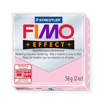 Pâte Fimo 57 g Effect Pastel rosé 8020.205