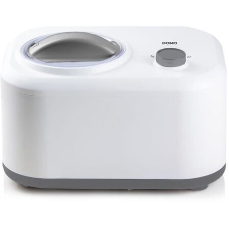 DOMO DO9243I - Sorbetière avec compresseur intégré - 1L - 3 fonctions - Bol amovible - Température de congélation -18° à -35°C