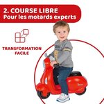 Porteur Scooter Vespa Primavera - Rouge - Sons et Lumieres - CHICCO
