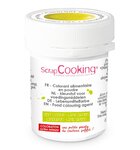 2 colorants alimentaires jaune-vert citron + Stylo glaçage noir