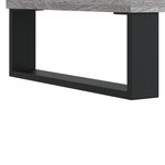 vidaXL Buffet haut sonoma gris 69 5x31x115 cm bois d'ingénierie