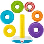 Fisher-price pyramide arc-en-ciel géante - 40 cm - 12 mois et +