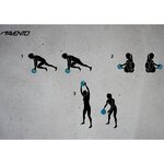 Avento Balle texturée 6 kg Noir