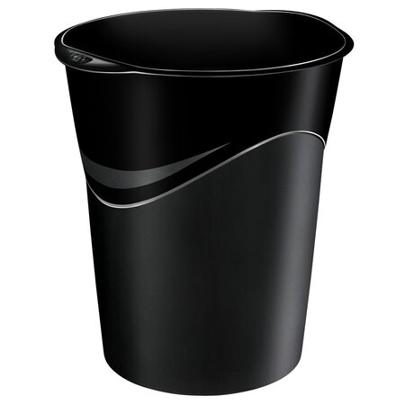 Corbeille à papier 14 litres 280 Noir GreenSpirit