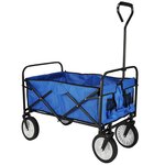 HI Chariot pliable Bleu 53 5x83x27 cm