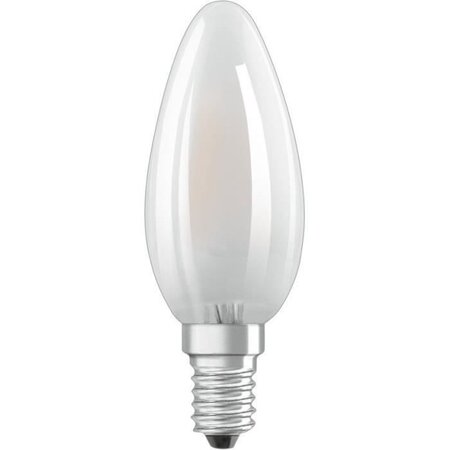 Osram ampoule led flamme verre dépoli 4w=40 e14 froid