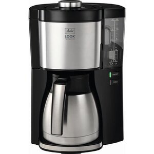 Melitta cafétiere look v therm perfection 1025-16 noir/acier brossé