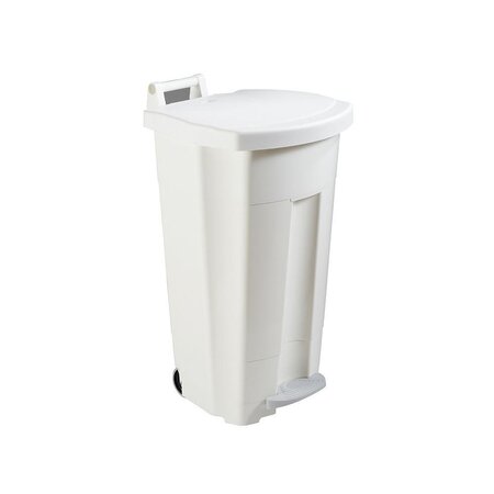 Poubelle à pédale Boogy  90 litres - Blanc