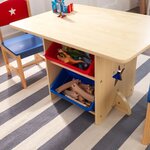 KidKraft Ensemble de table et 2 chaises avec motif d'étoile