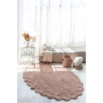 Tapis coton lavable pomme de pin nude - 130 x 180 cm
