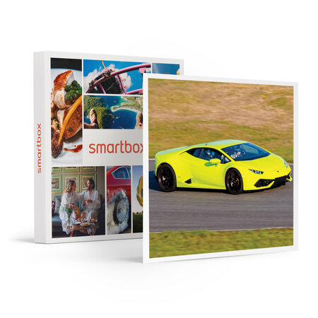 SMARTBOX - Coffret Cadeau Stage de pilotage : 3 tours sur le circuit de Pont-l'Évêque en Lamborghini Huracán -  Sport & Aventure