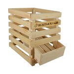 Caisse à oignons en bois