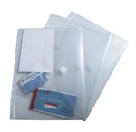 Sachet De 5 Pochettes-enveloppes Perforées Polypropylène - A4 - X 10 - Exacompta