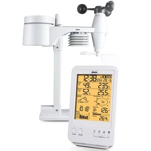 Alecto station météo sans fil ws-4800 blanc