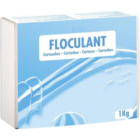 GRE - Cartouches de floculant - 1 kg (8 chaussettes de 125g)