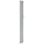 vidaXL Auvent latéral rétractable de patio 60x300 cm Marron