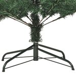 vidaXL Sapin de Noël artificiel avec support 240 cm PVC