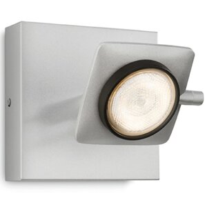 Philips - spot orientable mural millennium led l11 cm - aluminium