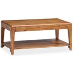 vidaXL Table basse Bois massif 88 x 50 x 38 cm