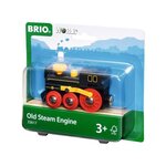 Brio World Grande Locomotive a vapeur - Accessoire Circuit de train en bois - Ravensburger - Mixte des 3 ans - 33617