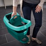 Leifheit Ensemble de vadrouille Profi XL Vert avec panier 55096