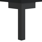 vidaXL Buffet noir 69 5x34x90 cm bois d'ingénierie