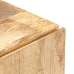 vidaXL Buffet 60x35x77 cm Bois de manguier massif