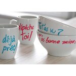 Feutre pour porcelaine - Rouge écarlate - 1 2 mm