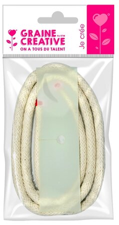 3 mèches à bougie d'extérieur 1 m x 1 cm