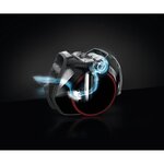 Miele boost cx1 aspirateur traîneau sans sac - technologie vortex -78db- moteur powerline 890w - 4 positions - noir liseré rouge