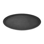 Plateau anti-dérapant ovale 685 x 560 mm - kristallon -  - plastique 685x560x30mm