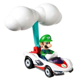 HOT WHEELS Mario Kart Aile Luigi Petite Voiture