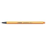 Stylo-feutre point 88 pointe fine 0 4 mm orange fluo stabilo