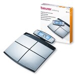 Beurer Pèse-personne de diagnostic BF 105 Noir et argenté