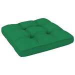 vidaXL Salon de jardin palette 4Pièces avec coussins Pin imprégné de gris