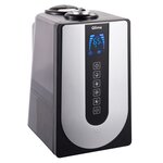 Qlima humidificateur 130 w argenté et noir h 509