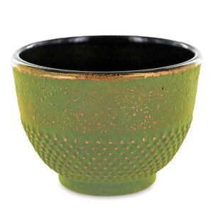 Tasse en fonte vert et bronze - 0 15 L