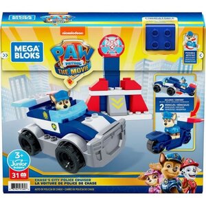 Mega construx - coffret police paw patrol - briques de contruction - des 3 ans