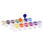 16 minis pots de peinture acrylique 4 5 ml