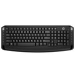 Hp clavier + souris wifi 300 3ml04aa - noir