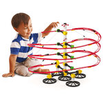 Quercetti Ensemble de circuit à billes Skyrail Suspension Basic 132pcs