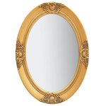 vidaXL Miroir mural style baroque 50x70 cm Doré