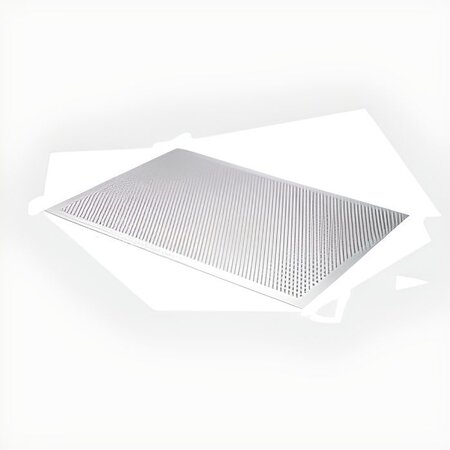 DE BUYER Plaque aluminium perforée plate - 30 x 20 cm - Gris