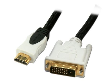 Cable DVI vers HDMI M/M 10m