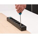 Brennenstuhl Multiprise BREMOUNTA Noire, 6 prises, avec 3m de câble